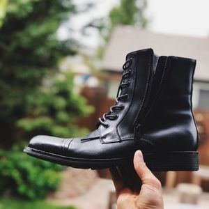Kenneth Cole reaction hightop boots
